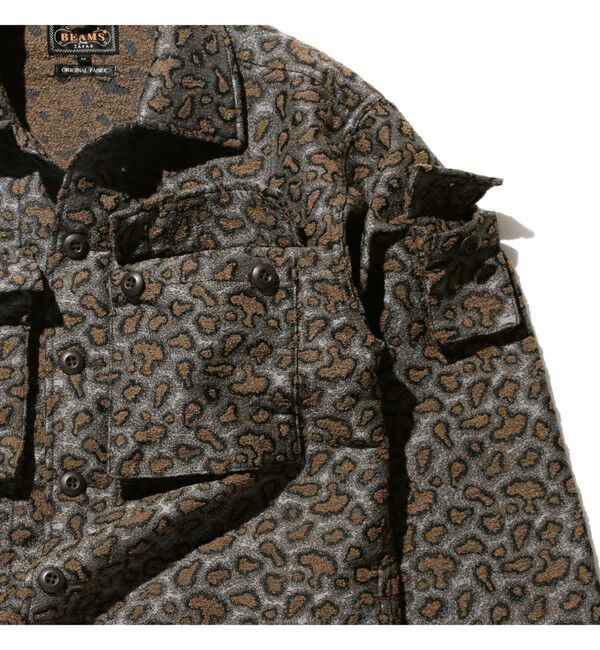 BEAMS PLUS「MIL SHT-JAC Camo Jacquard」|ブルゾン・スタジャン|