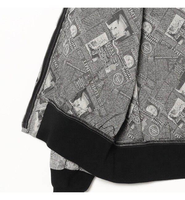 BEAMS PLUS「Sports Blouson Newspaper Jacquard」|ブルゾン・スタジャン|