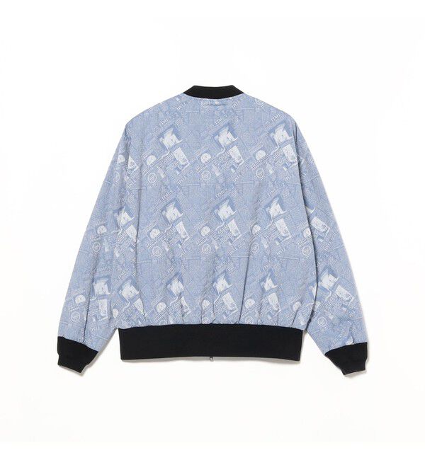 BEAMS PLUS「Sports Blouson Newspaper Jacquard」|ブルゾン・スタジャン|