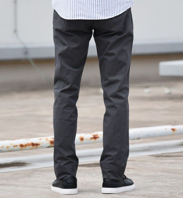 SHIPS「SHIPS:〈抗菌加工〉japan quality カラー テーパード スリム チノパンツ」|チノ|