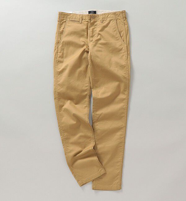 SHIPS「SHIPS:〈抗菌加工〉japan quality カラー テーパード スリム チノパンツ」|チノ|