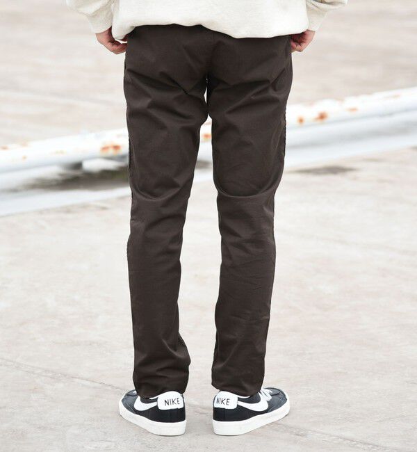 SHIPS「SHIPS:〈抗菌加工〉japan quality カラー テーパード スリム チノパンツ」|チノ|