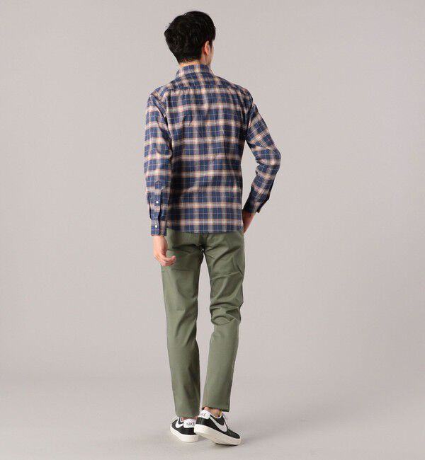 SHIPS「SHIPS:〈抗菌加工〉japan quality カラー テーパード スリム チノパンツ」|チノ|