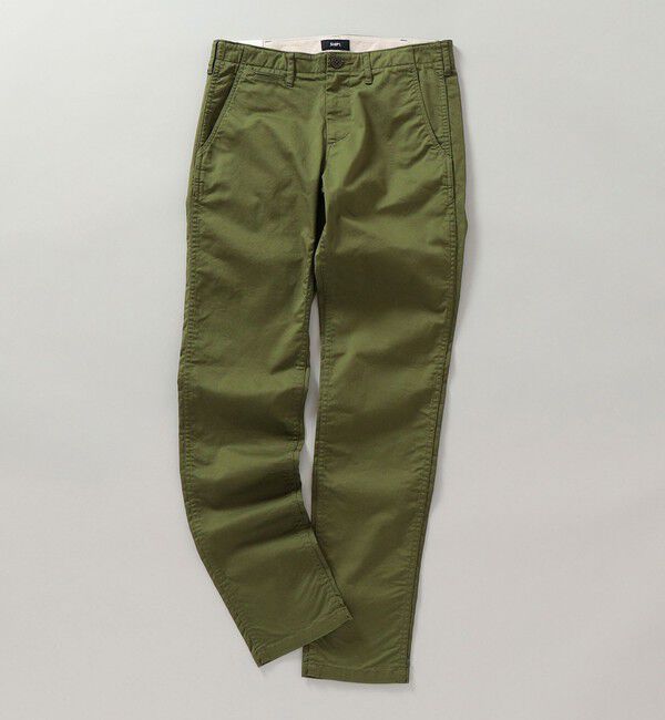 SHIPS「SHIPS:〈抗菌加工〉japan quality カラー テーパード スリム チノパンツ」|チノ|