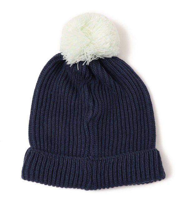 SHIPS KIDS「SHIPS KIDS:ポンポン ニット ワッチ」|ニット帽|