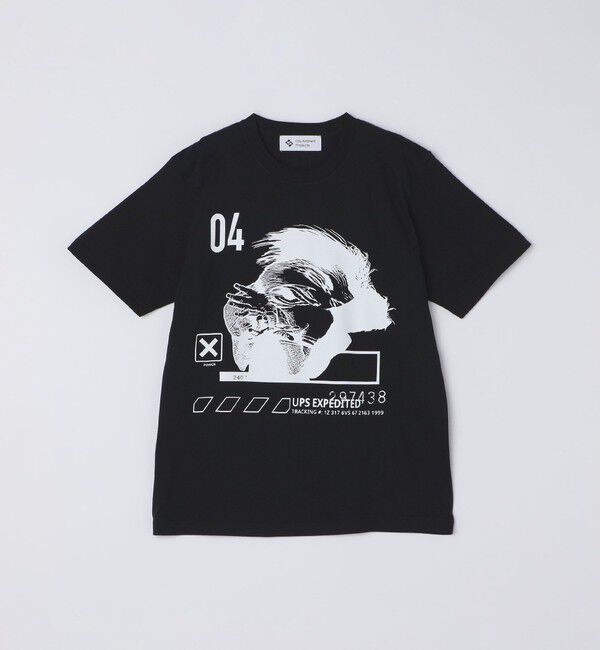 SHIPS「【City Ambient Products別注】WK Interact: モーション Tシャツ」|Tシャツ・カットソー|ブラック