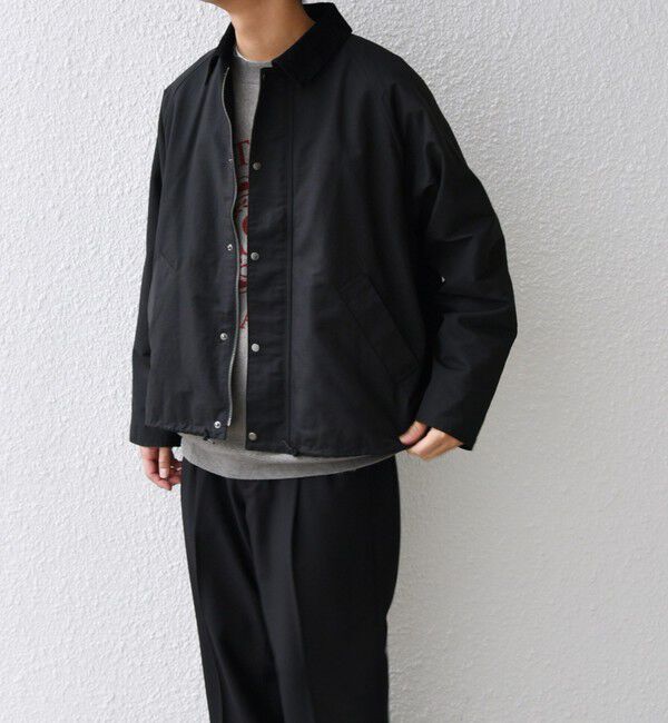 SHIPS any「【SHIPS any 別注】Bollington: ショート ハンティングジャケット 25SS◇」|ブルゾン・スタジャン|