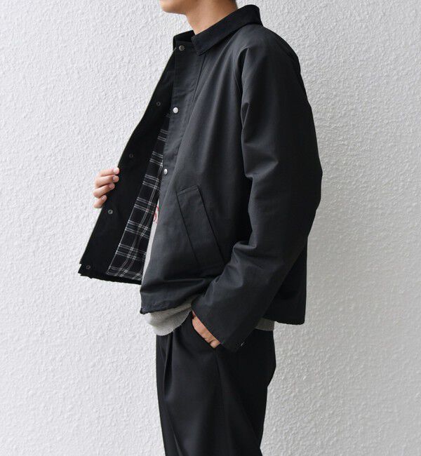 SHIPS any「【SHIPS any 別注】Bollington: ショート ハンティングジャケット 25SS◇」|ブルゾン・スタジャン|