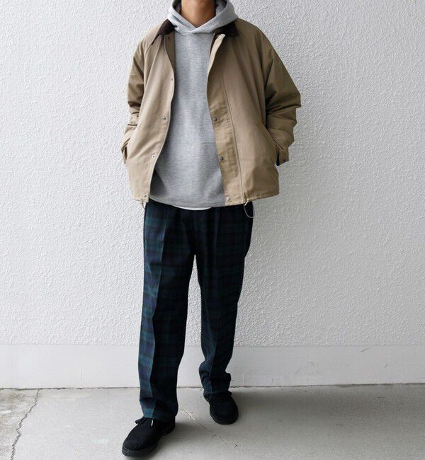 SHIPS any「【SHIPS any 別注】Bollington: ショート ハンティングジャケット 25SS◇」|ブルゾン・スタジャン|