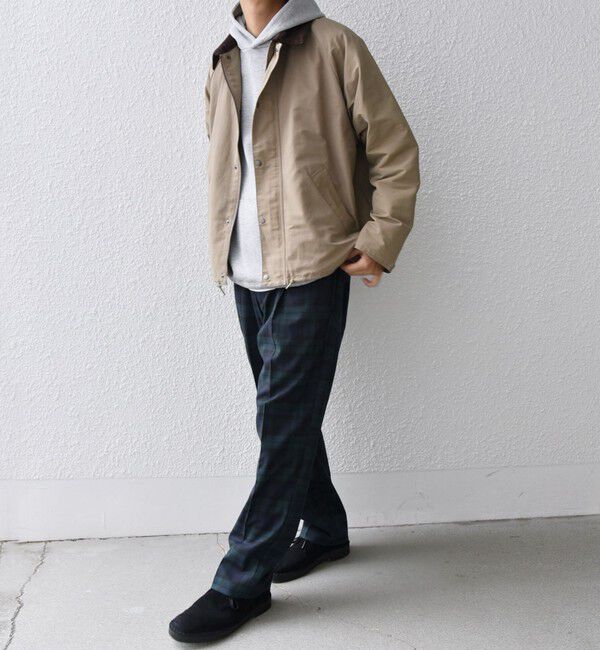 SHIPS any「【SHIPS any 別注】Bollington: ショート ハンティングジャケット 25SS◇」|ブルゾン・スタジャン|