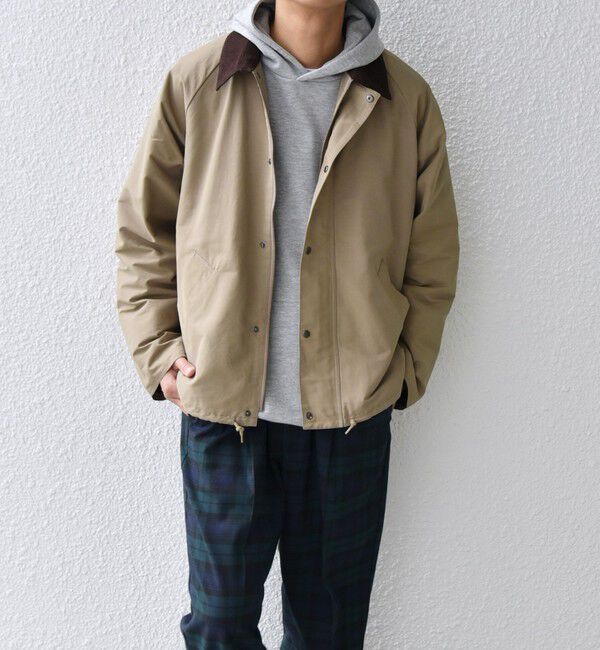 SHIPS any「【SHIPS any 別注】Bollington: ショート ハンティングジャケット 25SS◇」|ブルゾン・スタジャン|