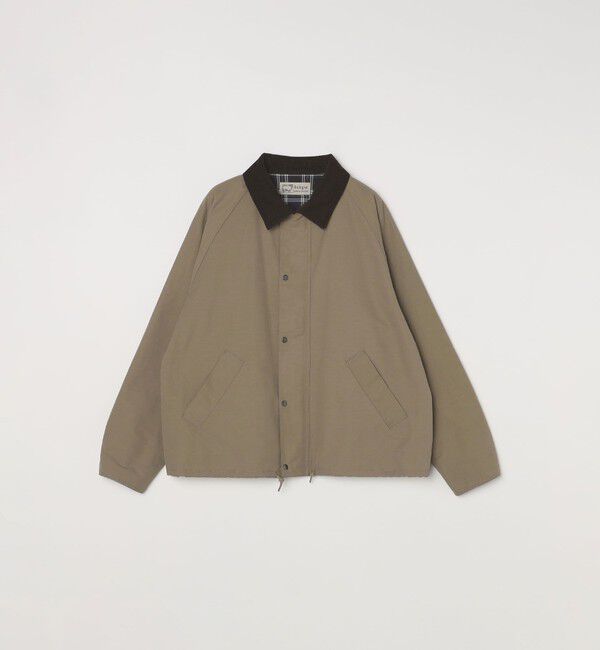 SHIPS any「【SHIPS any 別注】Bollington: ショート ハンティングジャケット 25SS◇」|ブルゾン・スタジャン|