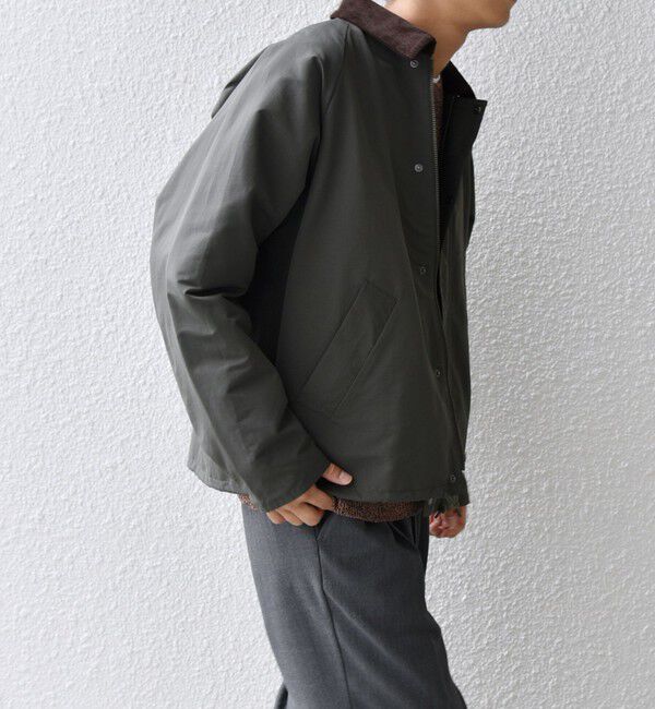 SHIPS any「【SHIPS any 別注】Bollington: ショート ハンティングジャケット 25SS◇」|ブルゾン・スタジャン|