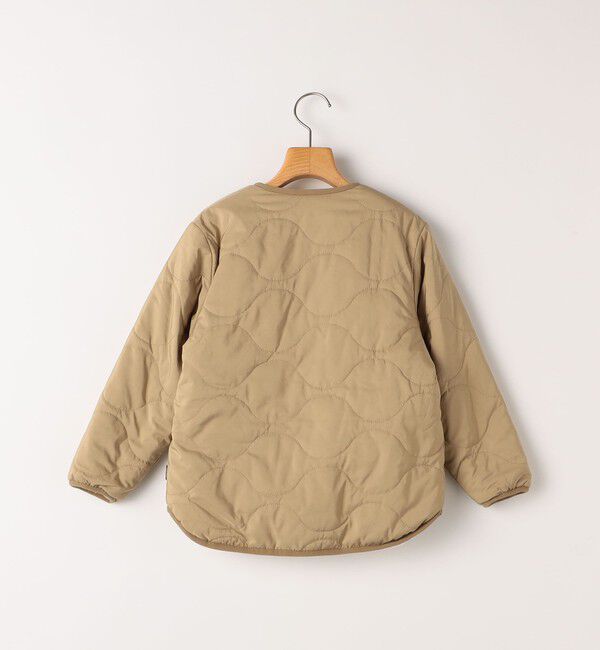 SHIPS KIDS「SHIPS KIDS:100～130cm/〈洗濯機可能〉ボア&times;キルティング リバーシブル ブルゾン」|ブルゾン・スタジャン|