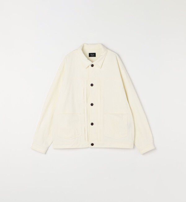 SHIPS any「SHIPS any:〈洗濯機可能〉SOLOTEX(R) コーデュロイ トラック ブルゾン(セットアップ対応)◇」|ブルゾン・スタジャン|