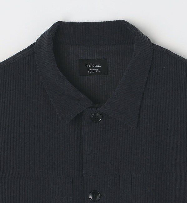 SHIPS any「SHIPS any:〈洗濯機可能〉SOLOTEX(R) コーデュロイ トラック ブルゾン(セットアップ対応)◇」|ブルゾン・スタジャン|