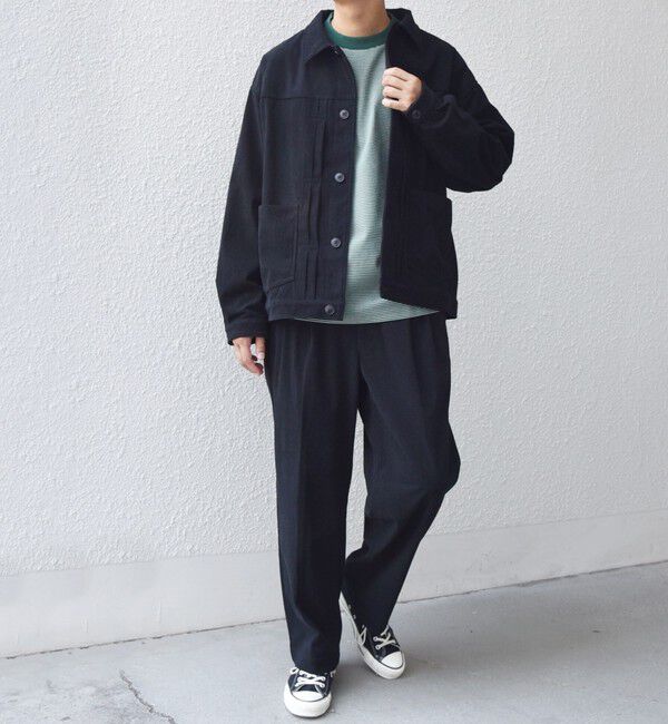 SHIPS any「SHIPS any:〈洗濯機可能〉SOLOTEX(R) コーデュロイ トラック ブルゾン(セットアップ対応)◇」|ブルゾン・スタジャン|