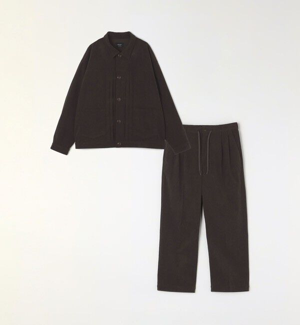 SHIPS any「SHIPS any:〈洗濯機可能〉SOLOTEX(R) コーデュロイ トラック ブルゾン(セットアップ対応)◇」|ブルゾン・スタジャン|