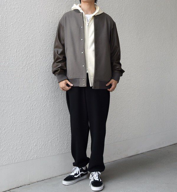 SHIPS any「SHIPS any: PURE WOOL MELTON スタジアム ブルゾン (スタジャン)◇」|ブルゾン・スタジャン|