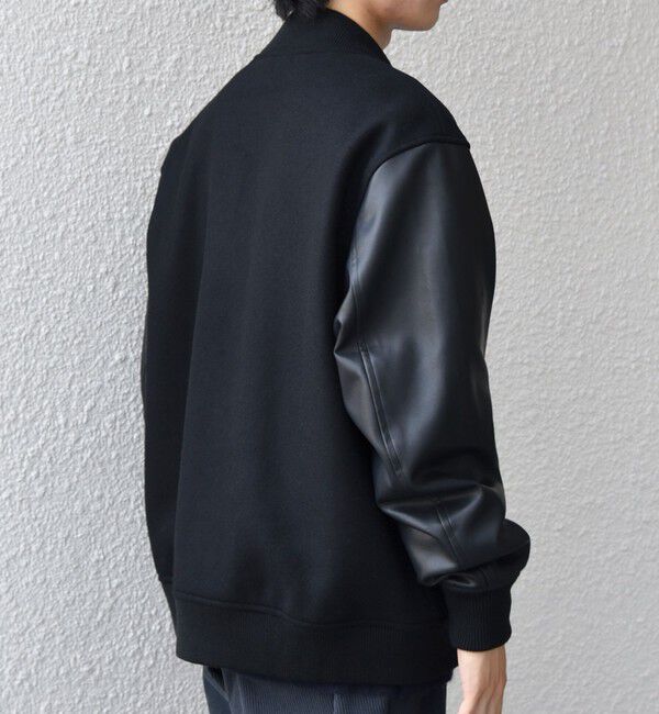 SHIPS any「SHIPS any: PURE WOOL MELTON スタジアム ブルゾン (スタジャン)◇」|ブルゾン・スタジャン|