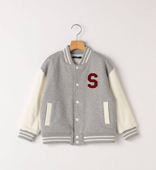 SHIPS KIDS「SHIPS KIDS:100～130cm/スタジアム ジャケット」|ブルゾン・スタジャン|