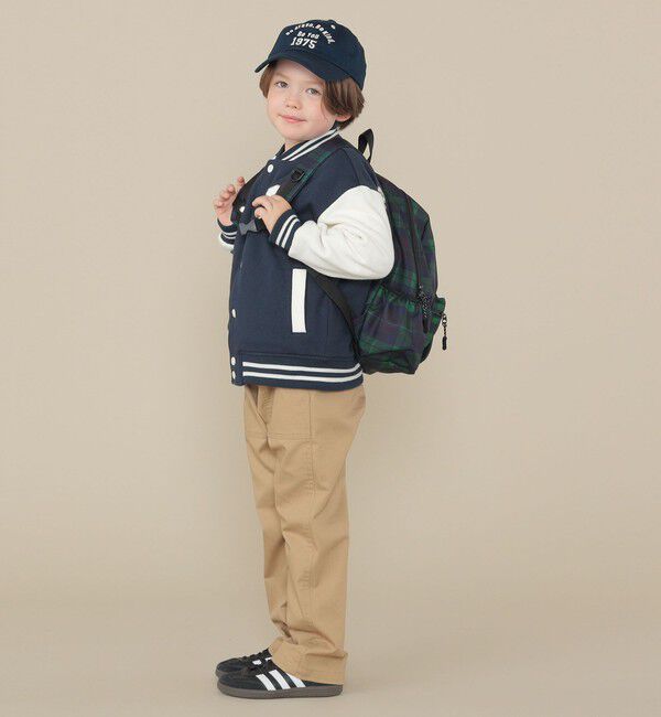 SHIPS KIDS「SHIPS KIDS:100～130cm/スタジアム ジャケット」|ブルゾン・スタジャン|