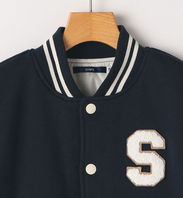 SHIPS KIDS「SHIPS KIDS:100～130cm/スタジアム ジャケット」|ブルゾン・スタジャン|