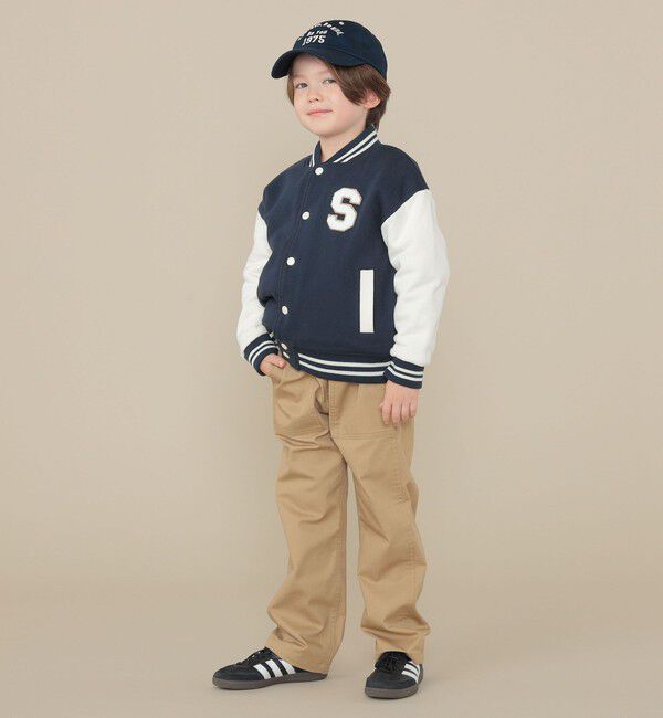 SHIPS KIDS「SHIPS KIDS:100～130cm/スタジアム ジャケット」|ブルゾン・スタジャン|