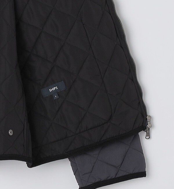 SHIPS「SHIPS:〈手洗い可能〉NETPLUS(R) キルティング ブルゾン」|ブルゾン・スタジャン|