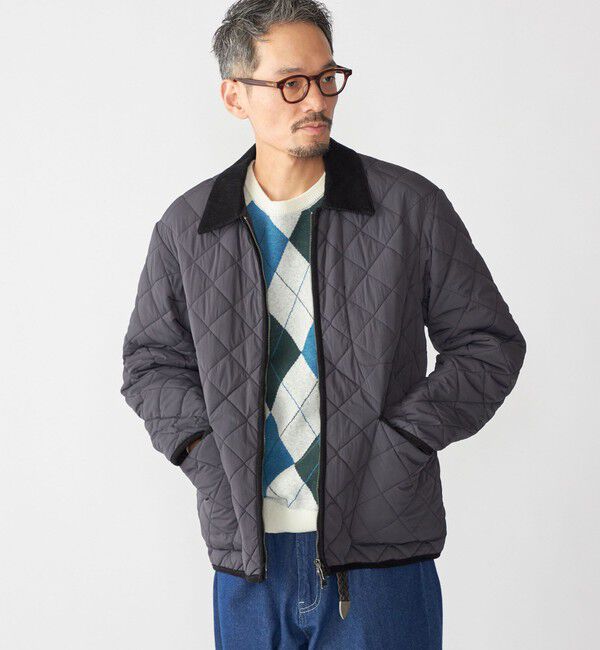 SHIPS「SHIPS:〈手洗い可能〉NETPLUS(R) キルティング ブルゾン」|ブルゾン・スタジャン|