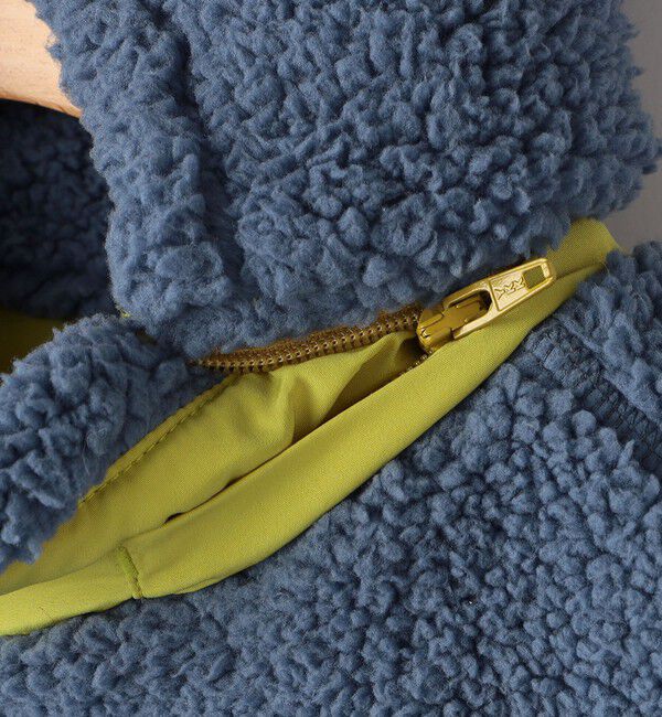 SHIPS KIDS「SHIPS KIDS:100～130cm/〈洗濯機可能〉ボア リバーシブル ジャケット」|ブルゾン・スタジャン|