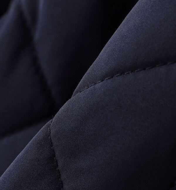 SHIPS KIDS「SHIPS KIDS:140～160m /〈手洗い可能〉キルト フード ジャケット」|ブルゾン・スタジャン|