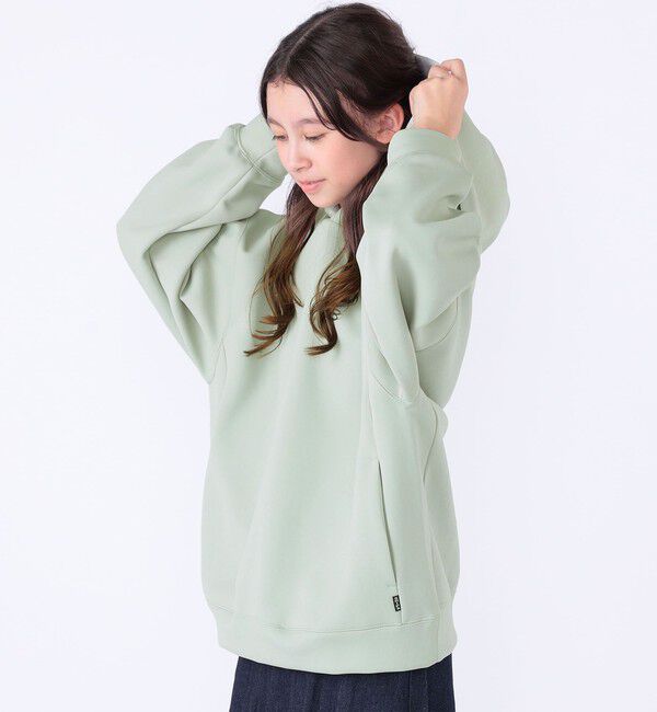 SHIPS KIDS「SHIPS KIDS:140～160cm /〈吸水速乾・抗菌・防臭〉ダブル ニット フード パーカ」|パーカー|