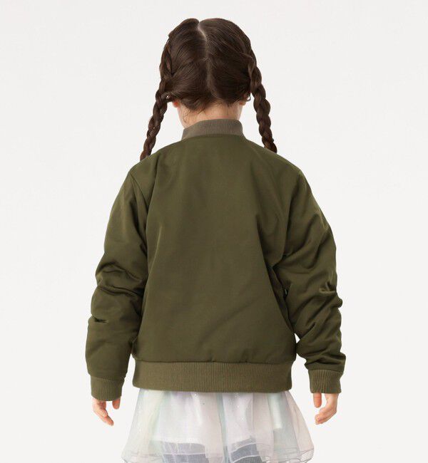 SHIPS Colors 「SHIPS Colors:90～140cm / ボア ボマー ジャケット◇」|ブルゾン・スタジャン|