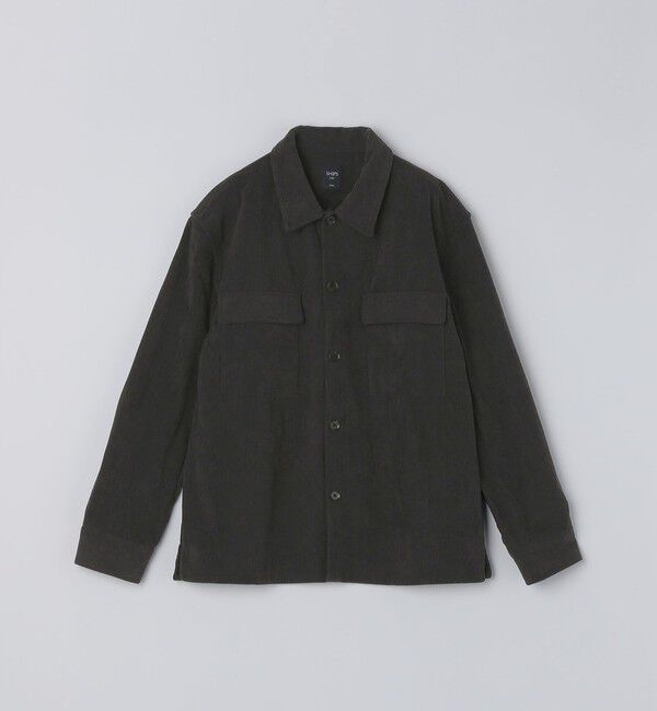 SHIPS Colors 「SHIPS Colors:〈洗濯機可能〉コーデュロイ CPO シャツジャケット」|ブルゾン・スタジャン|ダークグレー