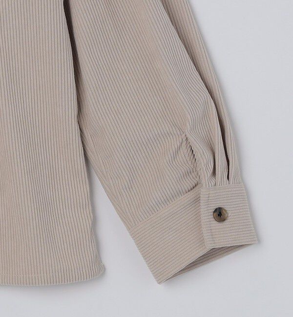 SHIPS Colors 「SHIPS Colors:〈洗濯機可能〉コーデュロイ CPO シャツジャケット」|ブルゾン・スタジャン|