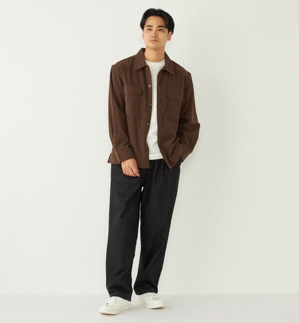 SHIPS Colors 「SHIPS Colors:〈洗濯機可能〉コーデュロイ CPO シャツジャケット」|ブルゾン・スタジャン|