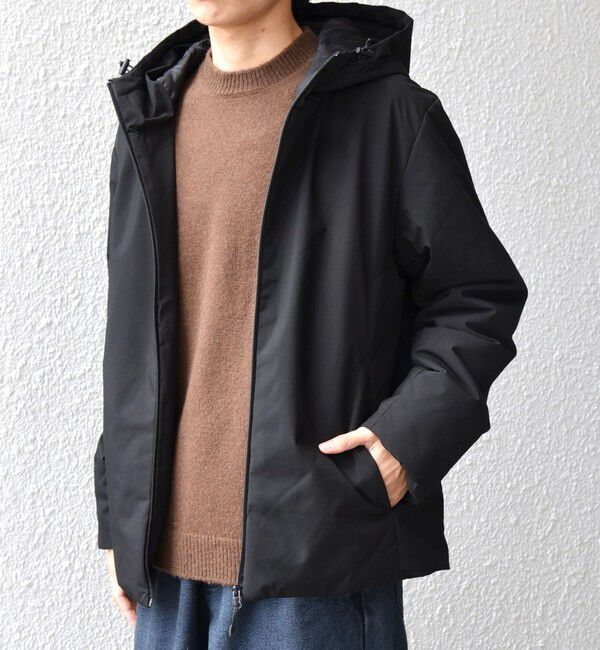 SHIPS any「【WEB限定】SHIPS any:〈撥水/防風/洗濯機可能〉オールウェザー SORONA(R) 中綿 フード ブルゾン◇」|ブルゾン・スタジャン|