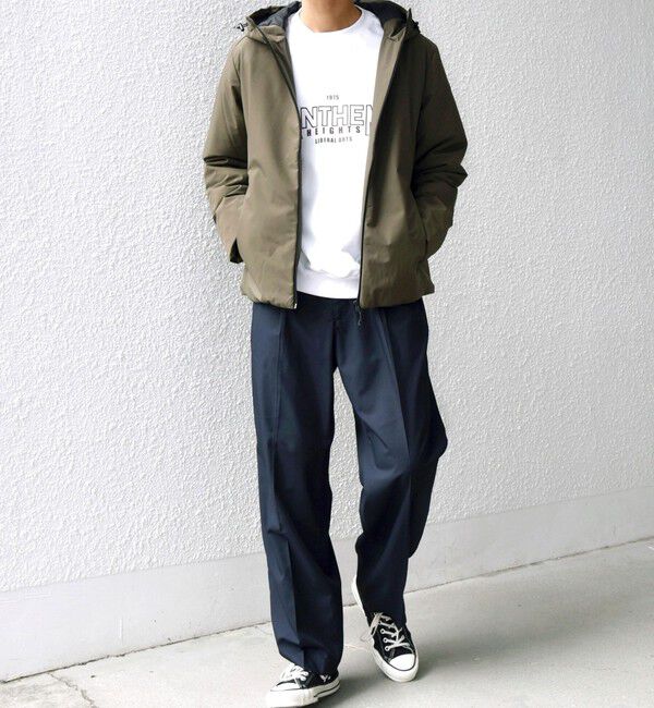 SHIPS any「【WEB限定】SHIPS any:〈撥水/防風/洗濯機可能〉オールウェザー SORONA(R) 中綿 フード ブルゾン◇」|ブルゾン・スタジャン|