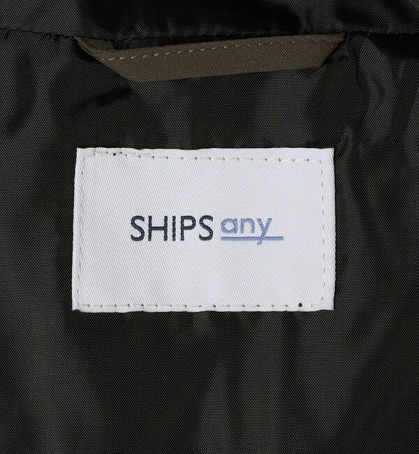 SHIPS any「【WEB限定】SHIPS any:〈撥水/防風/洗濯機可能〉オールウェザー SORONA(R) 中綿 フード ブルゾン◇」|ブルゾン・スタジャン|