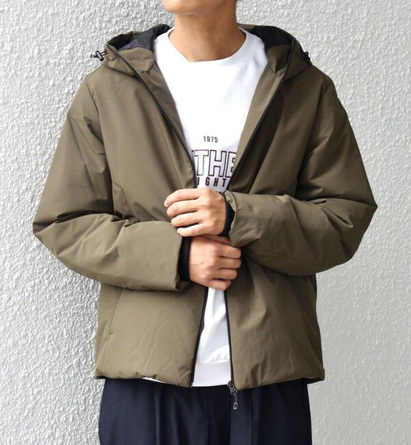 SHIPS any「【WEB限定】SHIPS any:〈撥水/防風/洗濯機可能〉オールウェザー SORONA(R) 中綿 フード ブルゾン◇」|ブルゾン・スタジャン|