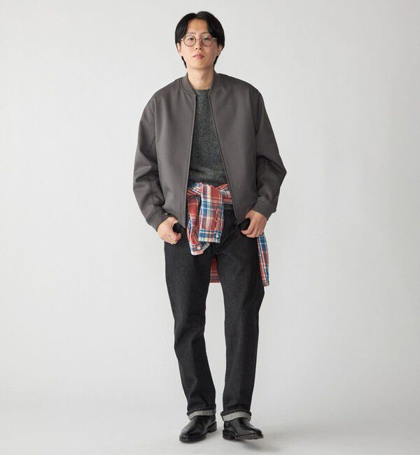 SHIPS「SHIPS: ダウンファブリック ブルゾン」|ブルゾン・スタジャン|