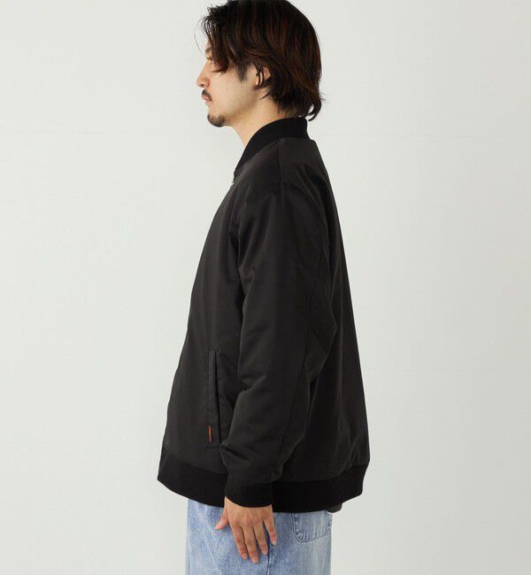 SHIPS Colors 「SHIPS Colors:〈撥水〉ボア ボマー ジャケット」|ブルゾン・スタジャン|