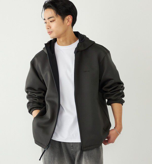 SHIPS Colors 「SHIPS Colors:〈洗濯機可能〉Wフェイス リバーシブル ジップ パーカー◇」|ブルゾン・スタジャン|