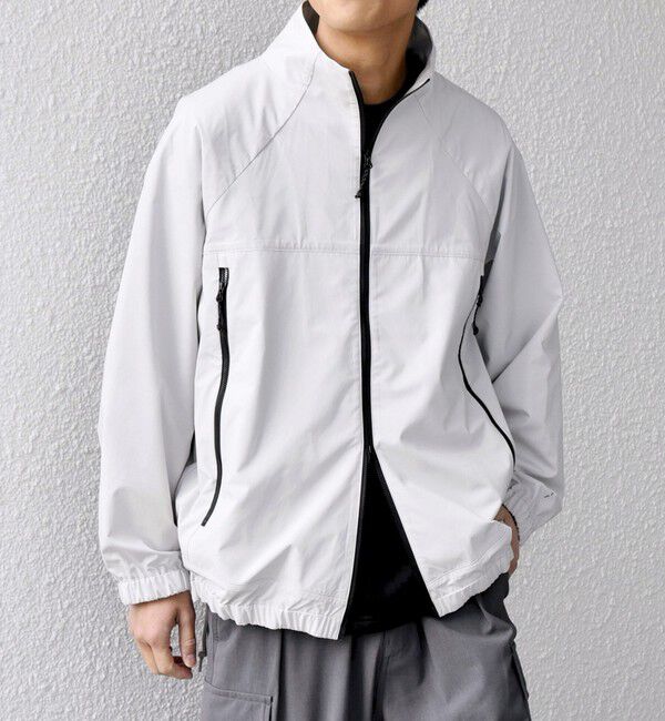 SHIPS any「SHIPS any:〈撥水加工〉タスラン SOLOTEX(R) トラック ジップ ブルゾン(セットアップ対応)◇」|ブルゾン・スタジャン|