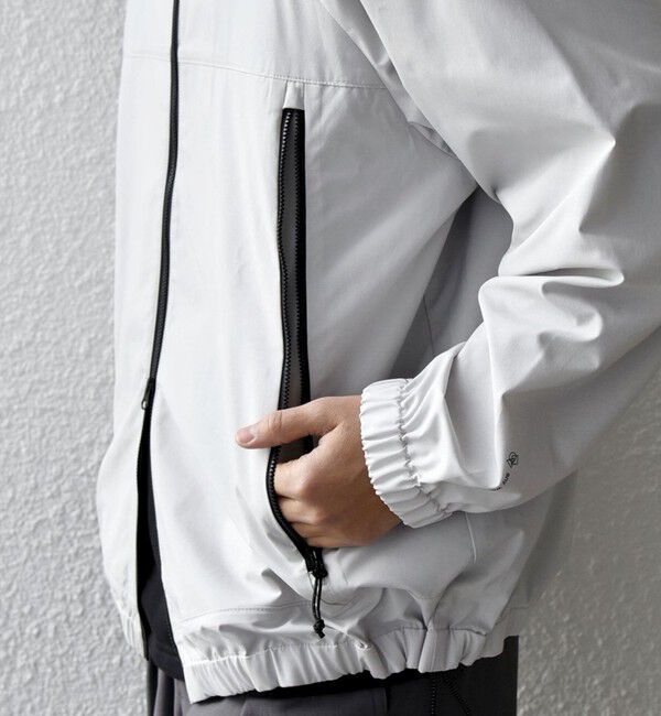 SHIPS any「SHIPS any:〈撥水加工〉タスラン SOLOTEX(R) トラック ジップ ブルゾン(セットアップ対応)◇」|ブルゾン・スタジャン|