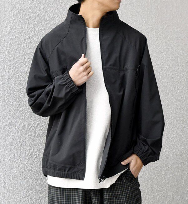 SHIPS any「SHIPS any:〈撥水加工〉タスラン SOLOTEX(R) トラック ジップ ブルゾン(セットアップ対応)◇」|ブルゾン・スタジャン|