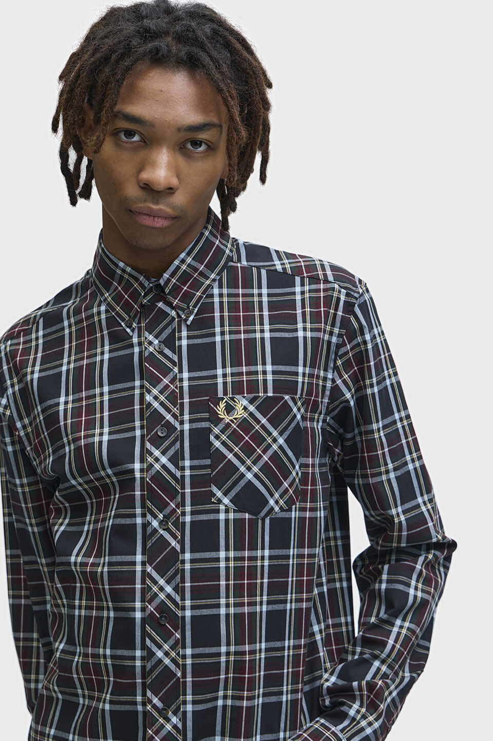 FRED PERRY 「Classic Tartan Shirt」|シャツ・ブラウス|BLACK