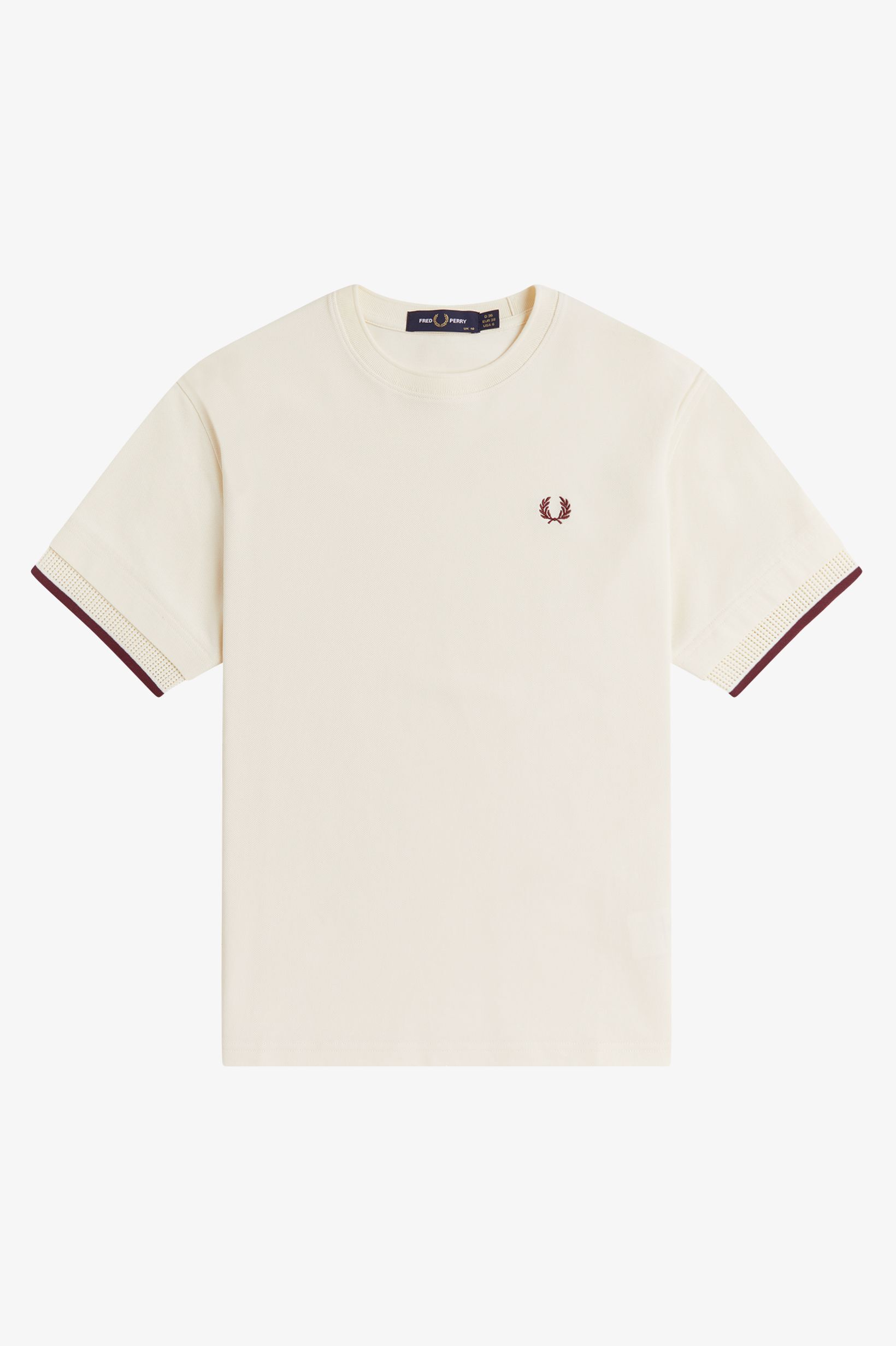 FRED PERRY 「Mesh Cuff Pique T-Shirt」|Tシャツ・カットソー|