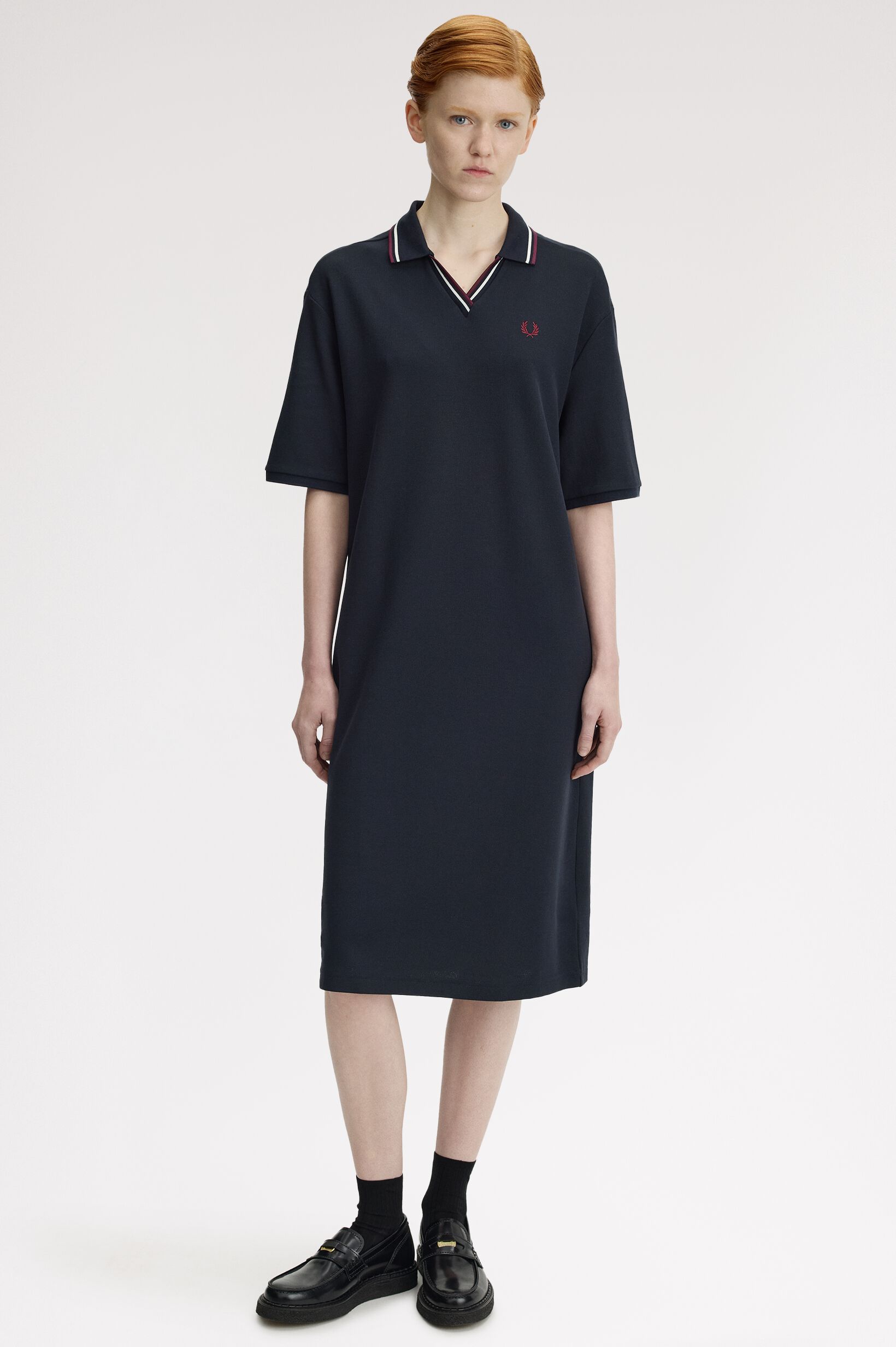 FRED PERRY 「Open Collar Tipped Polo Dress」|ワンピース|